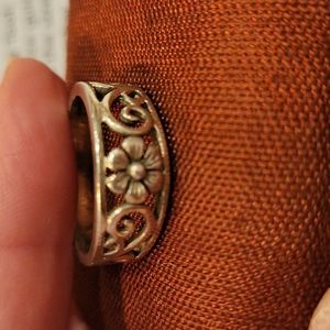 925 Sterling Flower Ring
